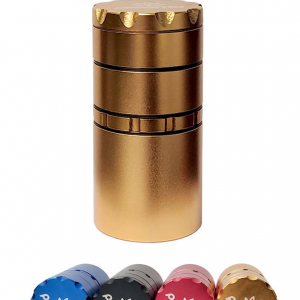 Preemo 5 Piece Grinder and storage