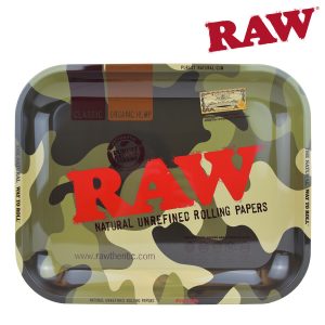 Raw Camo Rolling Tray