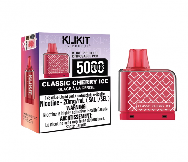 *Classic Cherry Ice - Rufpuf Klikit Pod 5000