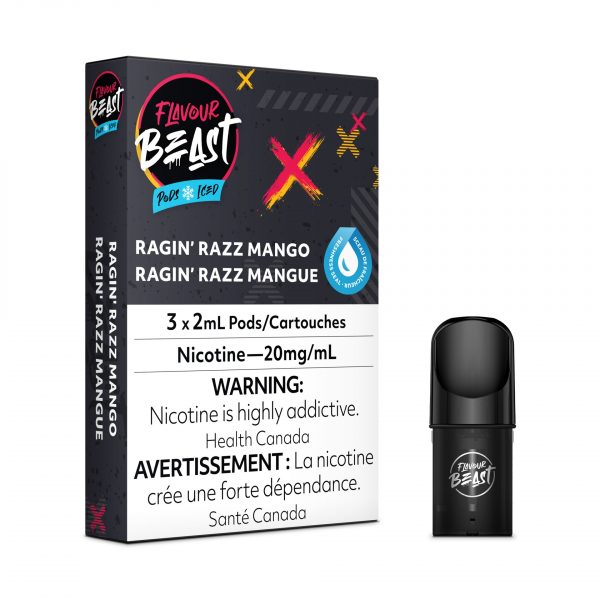 Ragin' Razz Mango Iced - FLAVOR BEAST