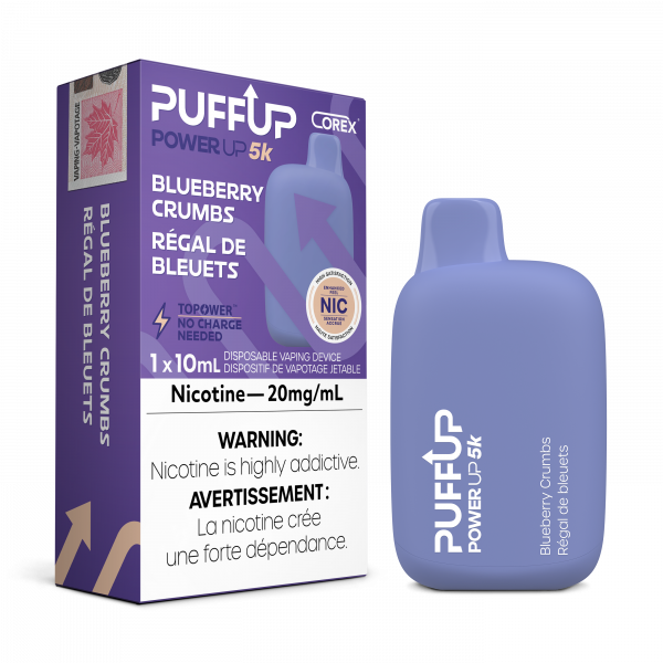 Blueberry Crumbs - PuffUP