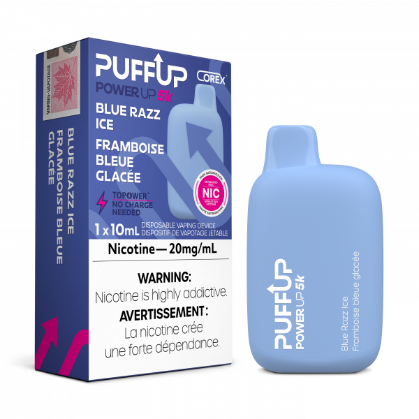 Blue Razz Iced - PuffUP