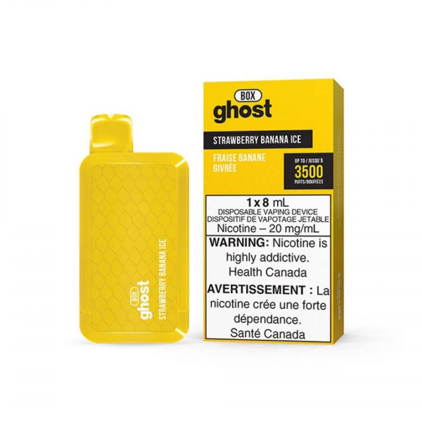 Strawberry Banana Ice - GHOST BOX