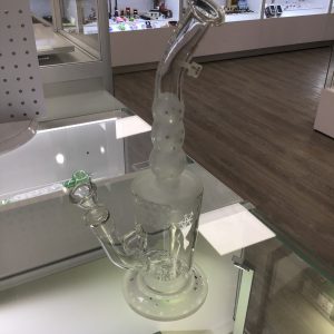 13 inch Sandblast Showerhead Bubbler