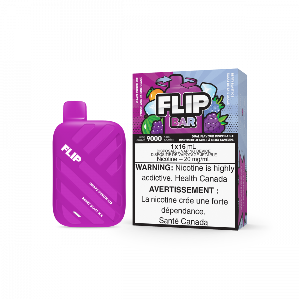 Grape Punch Ice / Berry Blast Ice - Flip Bar