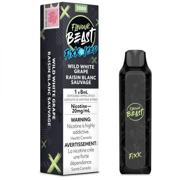 Wild White Grape Iced - Flavour Beast Fixx