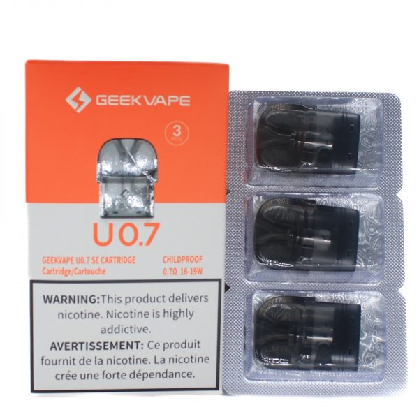 GEEKVAPE U REPLACEMENT POD (3 PACK) [CRC]