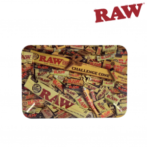 Raw Mix Cones And Papers Small Tray