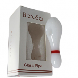 Glass Pipe BoroSci 4.5" Bowling Pin