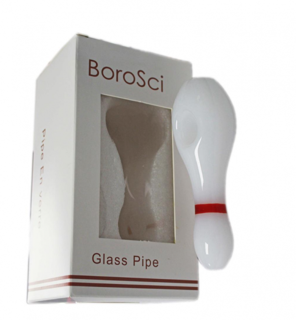 Glass Pipe BoroSci 4.5" Bowling Pin