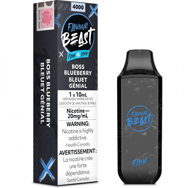 Boss Blueberry Iced - Flavour Beast Flow