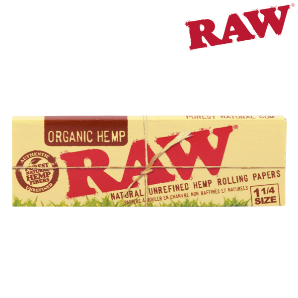 RAW 1 1/4 Organic Hemp Paper