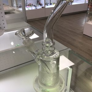 11 inch Sandblasted Straight Bubbler