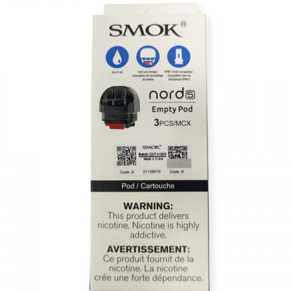 Smok Nord 5 Empty Replacement Pod