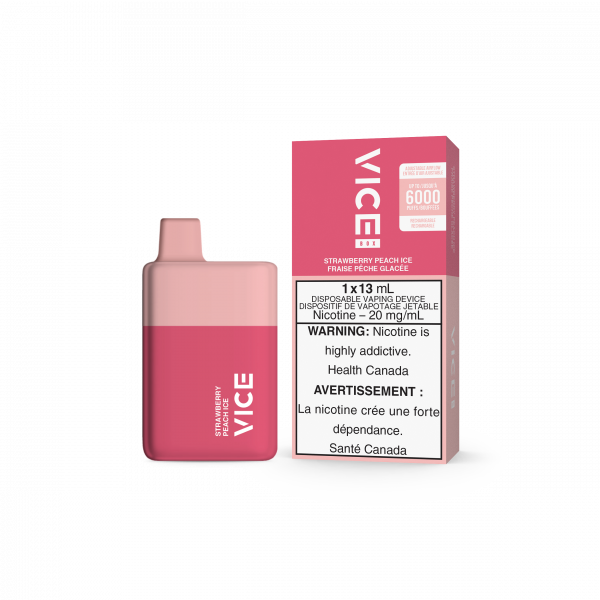 STRAWBERRY PEACH ICE - VICE BOX
