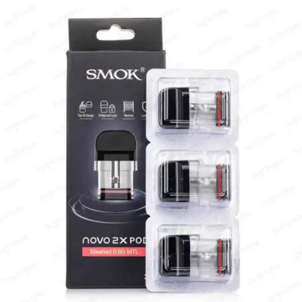 Smok Novo 2X Meshed Pod 3PK 2ml