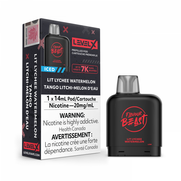 Lit Lychee Watermelon Iced - Level X