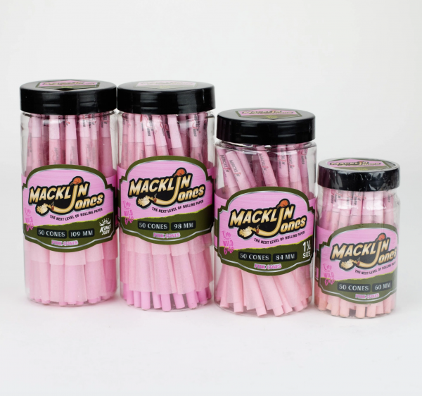Macklin Jones - Rose Pink Pre-Rolled Cone Bottle
