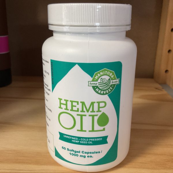 Hemp Seed Oil Capsules 1000mg (60)