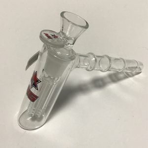 L-Shaped 6-Arm perc Hand Pipe