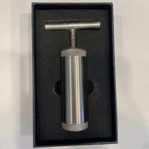 T Handle Metal Alloy Pollen Press 5.5"