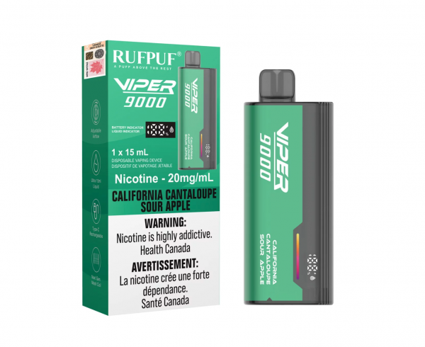 California Cantaloupe Sour Apple - Viper 9000
