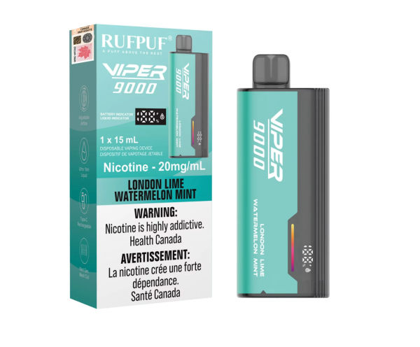 London Lime Watermelon Mint - Viper 9000