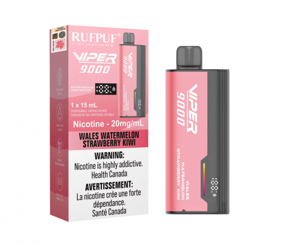 Wales Watermelon Strawberry Kiwi - Viper 9000