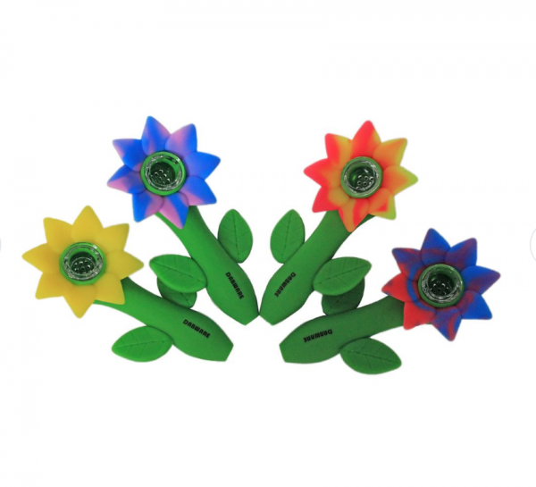 Silicone Pipe Dabware Flower