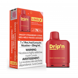 Snazzy Strawberry Citrus 20MG - Level X Drip'n Pod