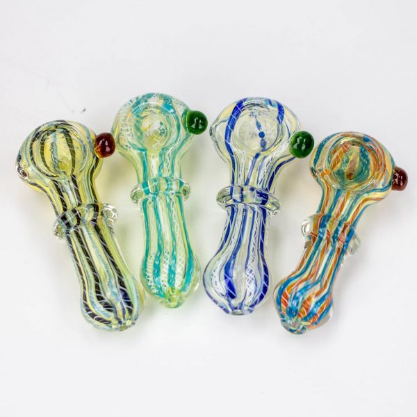 3.5" soft glass hand pipe