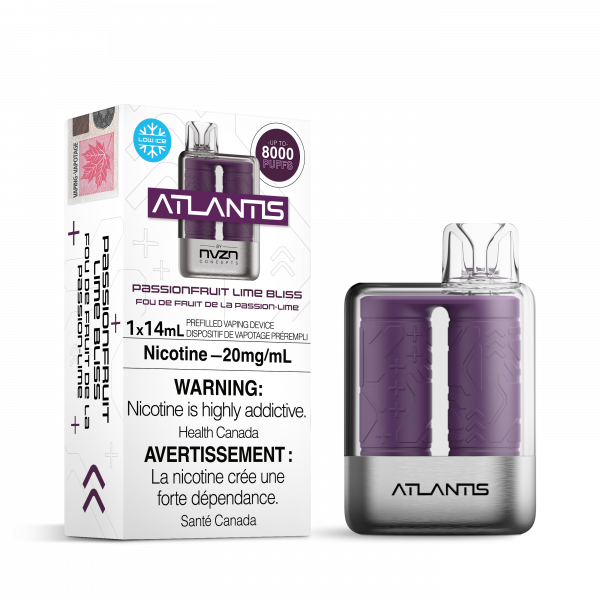 *Passionfruit Lime Bliss 20mg - Atlantis by NVZN Concept