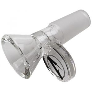 Glass Bowl Apex 14mm Round Colour Pull Cone