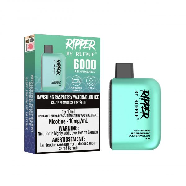 Ravishing Raspberry Watermelon Ice - Rufpuf Ripper 6000