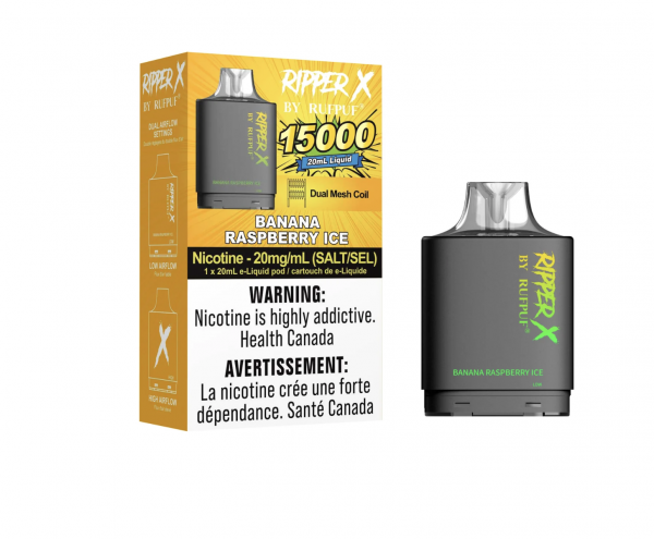 Banana Raspberry Ice - Rufpuf 15K Ripper X