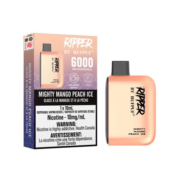Mighty Mango Peach Ice - Rufpuf Ripper 6000