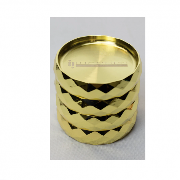 Infyniti 4 parts metal herb grinder 7506