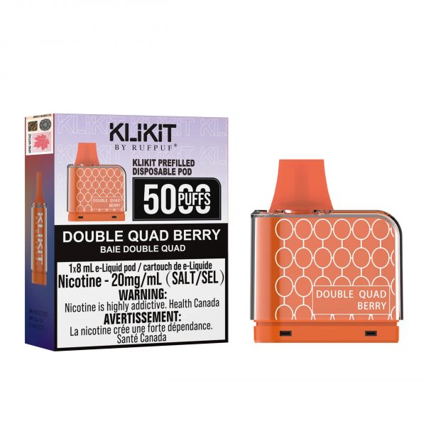 *Double Quad berry - Rufpuf Klikit Pod 5000
