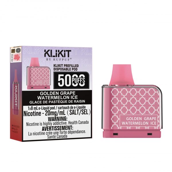 Golden Grape Watermelon Ice - Rufpuf Klikit Pod 5000
