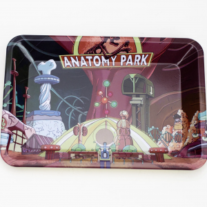 SMALL METAL ROLLING TRAY RT - ANATOMY PARK