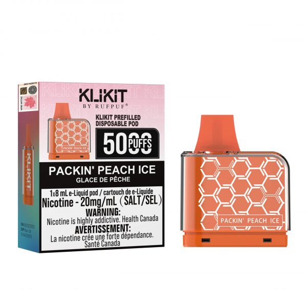 *Packin’ Peach Ice - Rufpuf Klikit Pod 5000