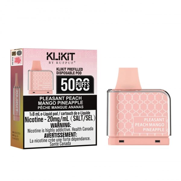 *Pleasant Peach Mango Pineapple - Rufpuf Klikit Pod 5000