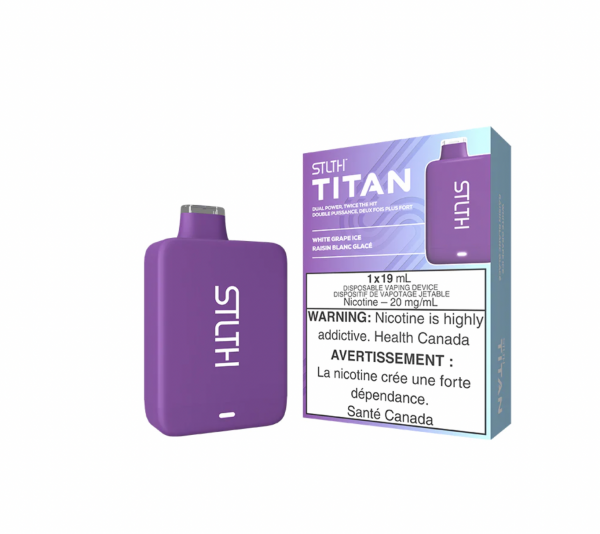 WHITE GRAPE ICE - STLTH Titan