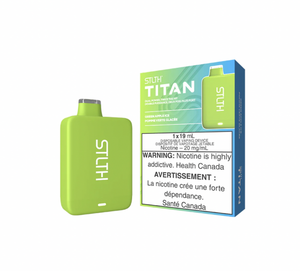 GREEN APPLE ICE - STLTH Titan
