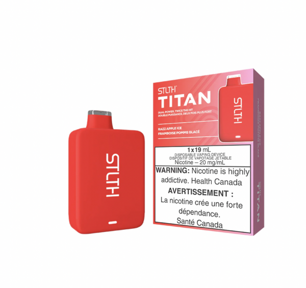 RAZZ APPLE ICE - STLTH Titan