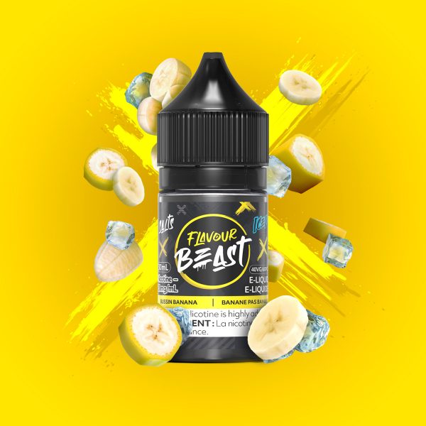 Bussin Banana Iced - Flavour Beast Salt