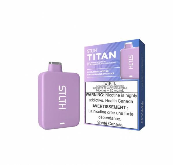 DOUBLE BERRY TWIST ICE - STLTH Titan