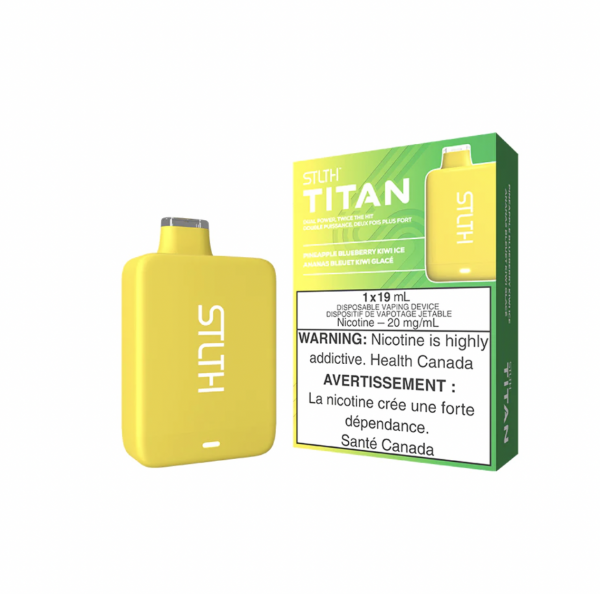 PINEAPPLE BLUEBERRY KIWI ICE - STLTH Titan