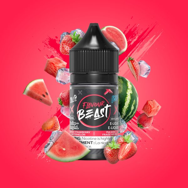Savage Strawberry Watermelon Iced - Flavour Beast Salt