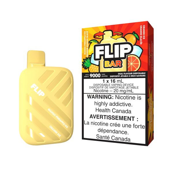 MANGO PINEAPPLE ICE AND ORANGE ICE - Flip Bar